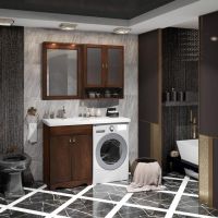 Зеркало Клио 56, цвет орех антикварный