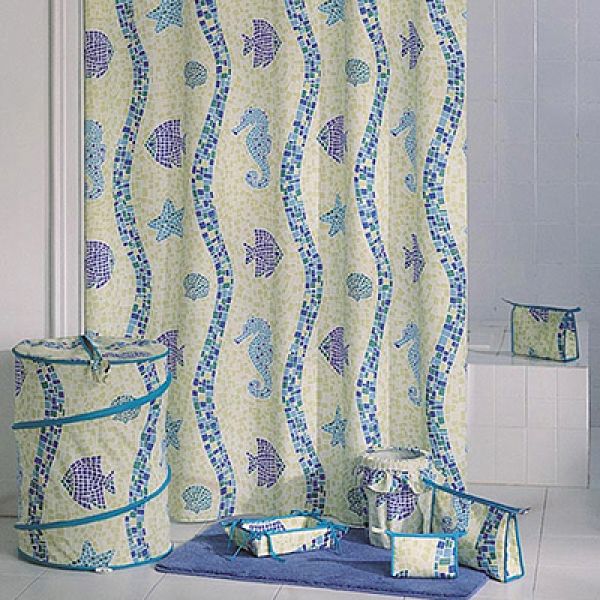 Штора для ванной Bath Plus 21103/1 Coral Reef