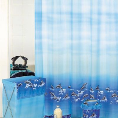 Штора для ванной Bath Plus 21125/0 Dolphin Dance
