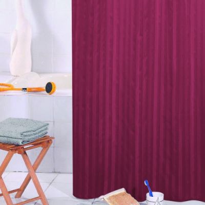 Шторы под угловые ванны Bath Plus ST-006 (бордо)