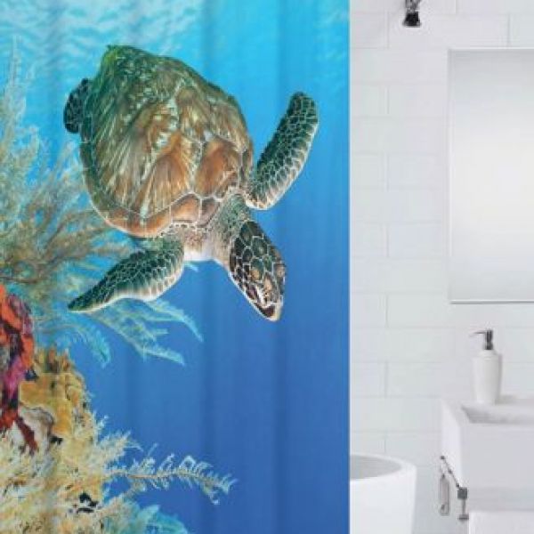 Штора для ванной Bath Plus NFD-121 Turtle