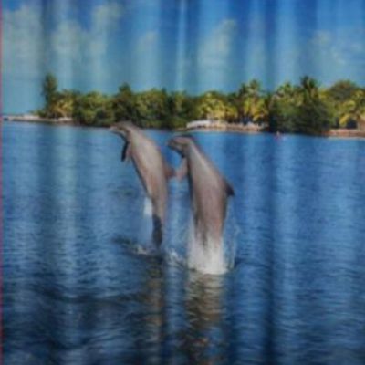 Штора для ванной Bath Plus NFD-122 Dolphines