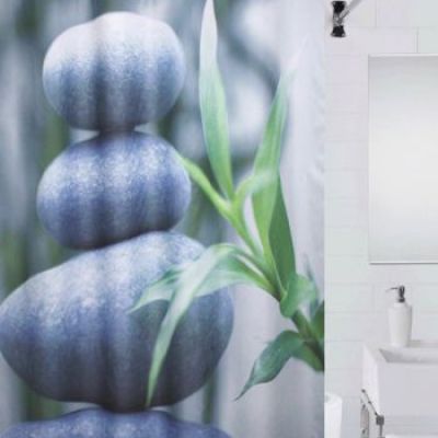 Штора для ванной Bath Plus NFD-115 Stones