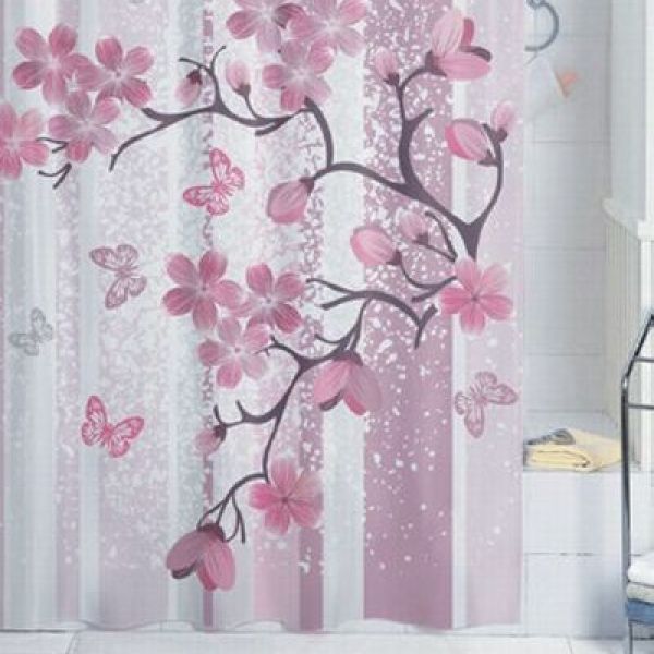 Штора для ванной Bath Plus DSP3016 SAKURA (Сакура)