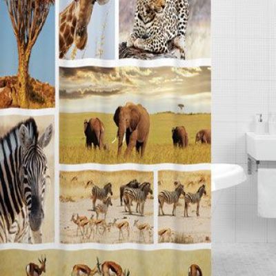 Штора для ванной Bath Plus DSP3029 африка