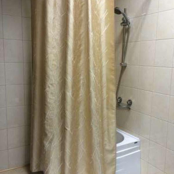 Штора Deep coffee для ванной Bath Plus LC1402-2