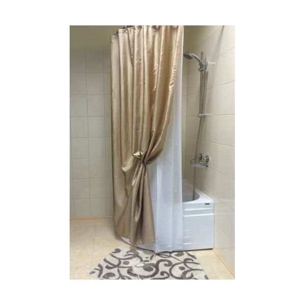Штора для ванной (бежевый) Bath Plus WSV026