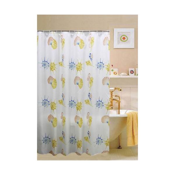 Штора для ванной Bath Plus 1351 Scallop