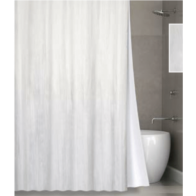 Штора для ванной Bath Plus NOWSV028 Органза (белая)
