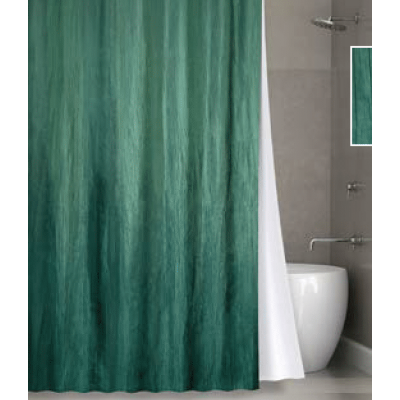 Штора для ванной Bath Plus NOWSV029 Органза (изумрудная)